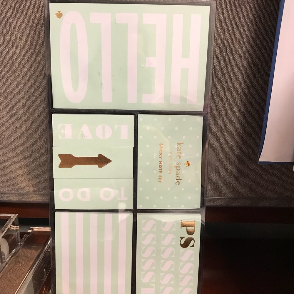 Kate Spade post it Notes new